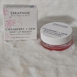 Seraphine Cranberry + Dew Dewy Lip Remedy 4g New In Box